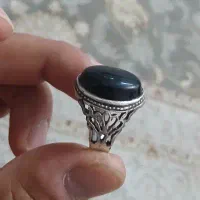 انگشتر عقیق سیاه