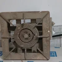 اجاق گاز بزگ و صفحه چدن و کتری