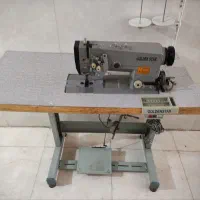 چرخ خیاطی دوسوزنه دوماکو استپ دار چرخ دوسوزن