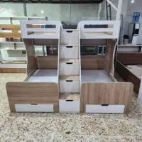 تخت دوطبقه اما سه تخته سه نفره مدل میشا