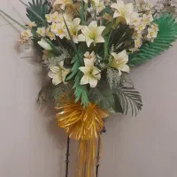 گلدان گل مصنوعی