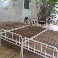 تخت آهنی مخصوص حیاط و باغ