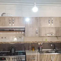 کابینت بدنه فلز درب MDF