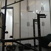 تجهیزات بدنسازی /میز ۲۴ کاره بدنسازی /هالتر و دمبل