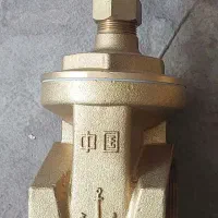 شیر فلکه کشویی برنجی