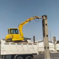تخریب ساختمان  مینی بیل مکانیکی  پیکور