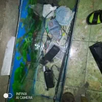 آکواریم خارجی با وسایل کامل