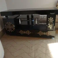 زیرتلویزیون شیشه ای و ام دی اف نو