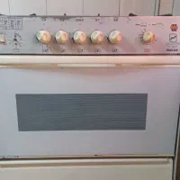 اجاق گاز فر دار ۵ شعله ایمن گاز