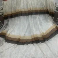 دوعدد پرده اتاق خواب یکسان نونو با زیر پرده