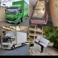 باربری کارگر خالی برای بسته‌بندی جابجای خاورکامیون