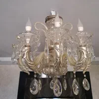 دو عدد لوستر سفید