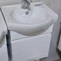 کابین روشویی با شیر اهرمی