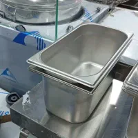 میز سلف سرویس اغذیه فروشی وبستنی فروشی دومتر استیل