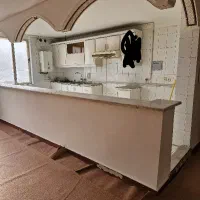 کابینت فلزی با سینک و هود