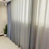 پرده پذیرایی پانچ شده دورو مناسب شیک پسندان
