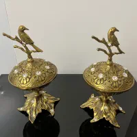 قندان بزرگ برنجی