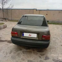 پراید ۸۲ رنگ نوک مدادی جلو سالم