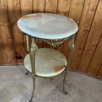 میز عسلی برنجی