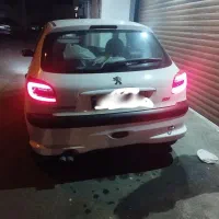 پژو206مدل 89بیرنگ بسیارتمیز