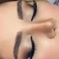 کاشت ناخن میکاپ رنگ مش