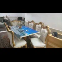 میز نهار خوری استیل سالم و استفاده نشده پیشوا