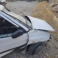 پراید مدل 88 تصادفی