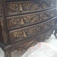 تخت خواب دونفره چوب گردو