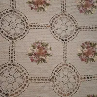 رومیز ی  ۴نفر  شیک اندازه ۱۲۰×۱۷۰ ودوعدد روپشتی