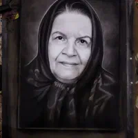 طراحی نقاشی سیاه قلم هدیه خاص تولد سالگرد