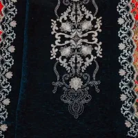 پنل پرده سورمه ای