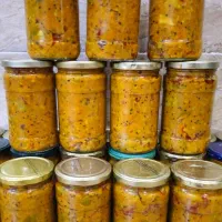 ترشی انبه خانگی بسیار خوشمزه تندآتشین