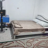 تخت امی دی اف سفید همراه تشک