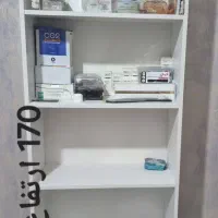 دکور کتابخانه شلف طبقاتی