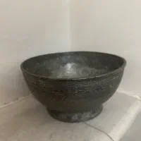 کاسه مسی قلم دار