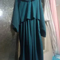 عباتودتکیه سبزیشمی به سایز۴۴و۴۶میخوره نو