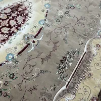 ۲ عدد فرش ۱۲ متری گردویی ۷۰۰ شانه تابلو فرش