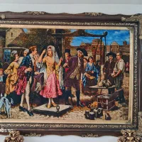 فروش تابلو فرش طرح مهریه عروس