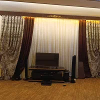 پرده ابریشمی شیک