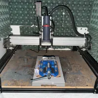 فرز سی ان سی cnc سه محور