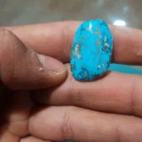 نگین فیروزه اصل نیشابور گوی مانند کم یاب اصالت دار