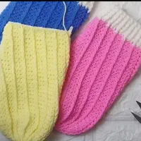 لیف حمام دستگیره بافتنی