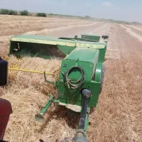 پرس کردن یونجه و کلش