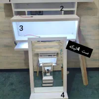 ست کامل میز تحریر دیواری