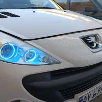 چراغ جلو ۲۰۷ فرانسوی و گلگیر جلو سمت راست