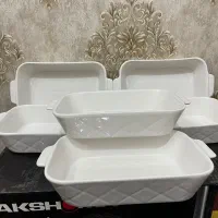 مرغ خوری بزرگ سفالی مستطیل