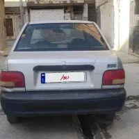 پراید نقره ای مدل 88 شکار