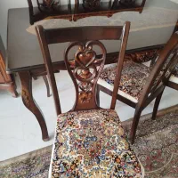 میز نهارخوری قالی 6نفره سالم