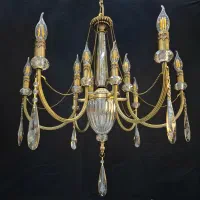 لوسترکریستالی/لوستربرنجی برنج برنز/لوسترنئوکلاسیک
