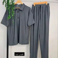 ست نیم زیپ بیسکوئتی قواره دار ازاد